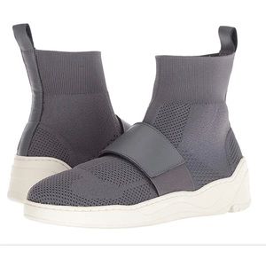 NIB Women’s J Slides Grey Knit JOLI Sz 8M